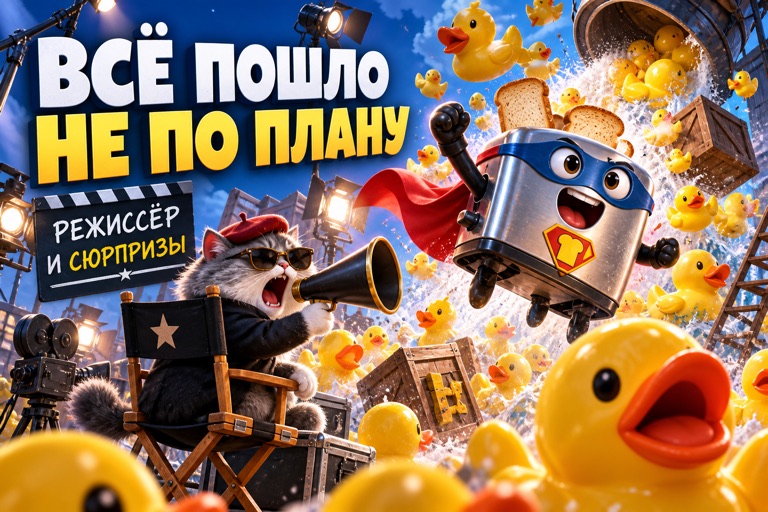 Режиссёр и сюрпризы